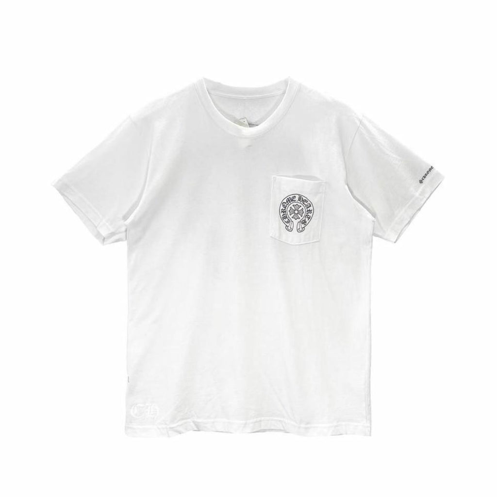 Chrome Hearts Classic Horseshoe Logo T-Shirt (White)