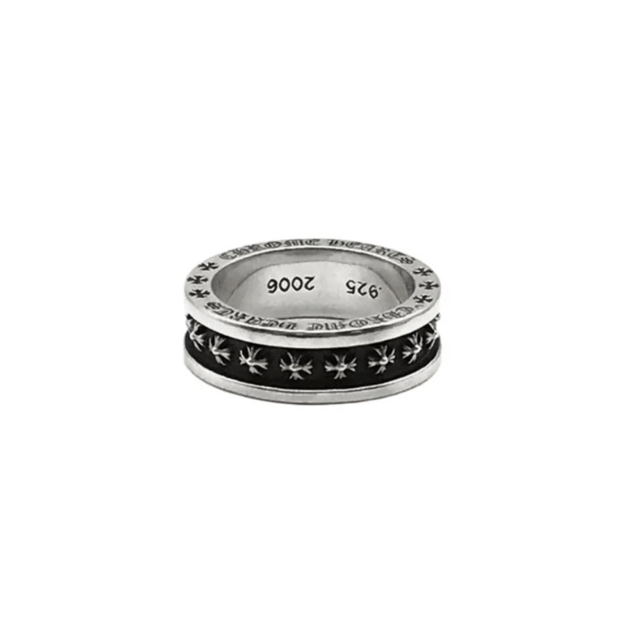 Silver Mini CH Plus Ring