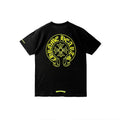 Neon Horseshoe Logo T-Shirt (Black)