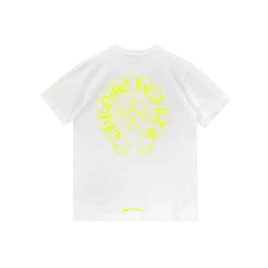 Neon Horseshoe Logo T-Shirt (White)