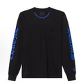 Blue Collar Letter Logo T-Shirt L/S (Black)