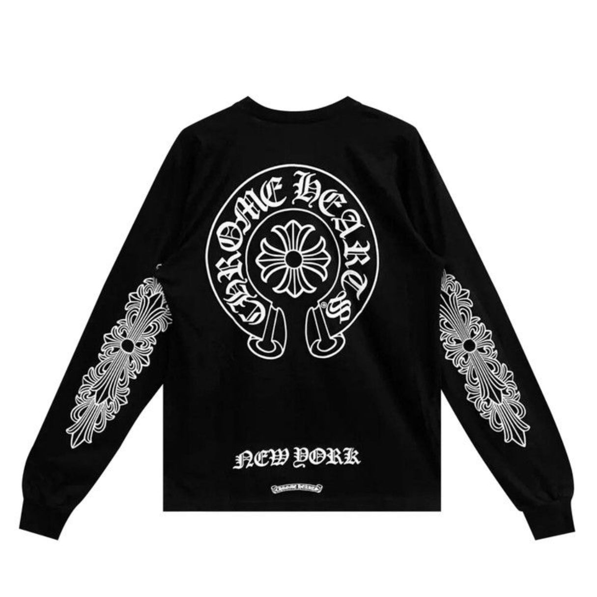 New York Horseshoe Long Sleeve (Black)