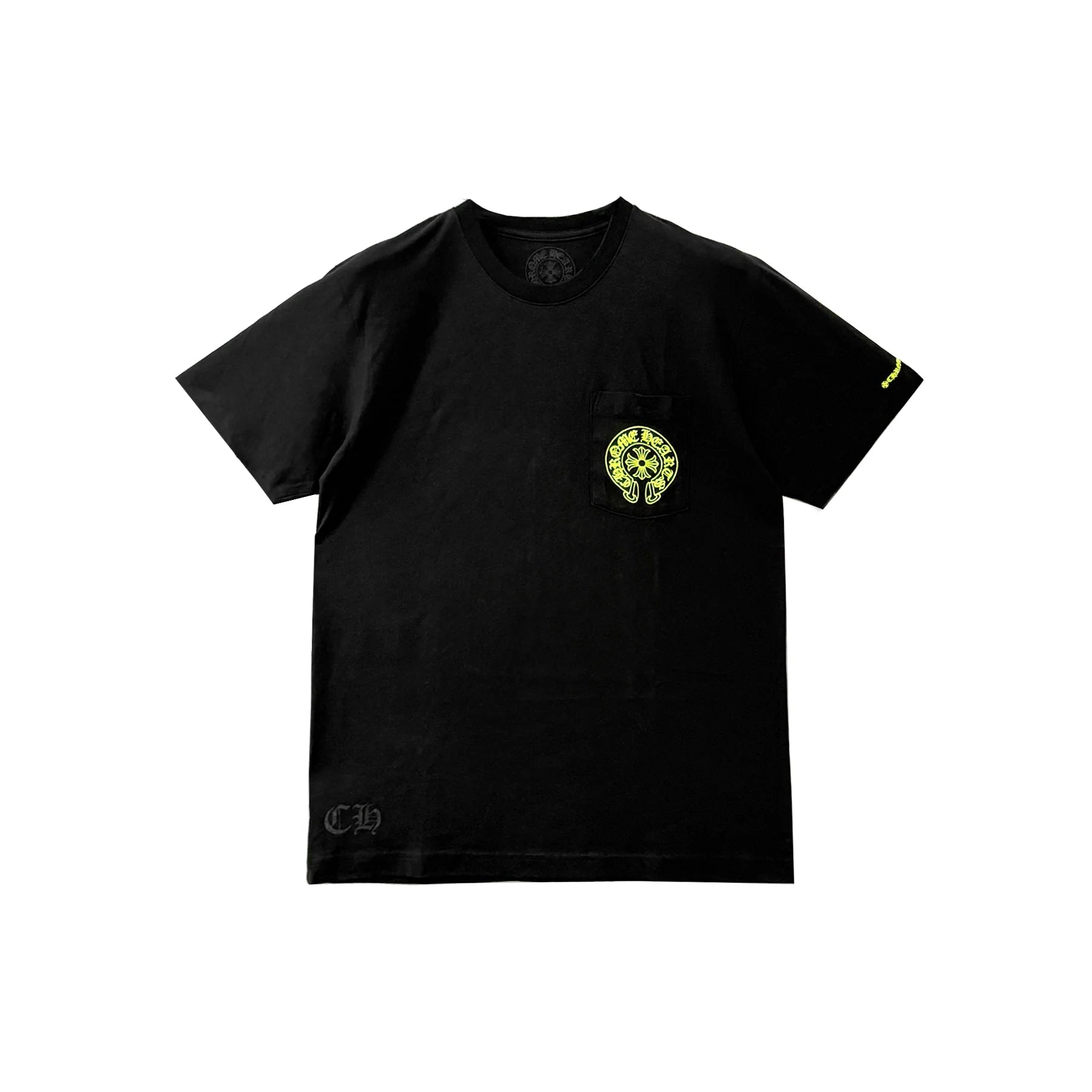 Neon Horseshoe Logo T-Shirt (Black)