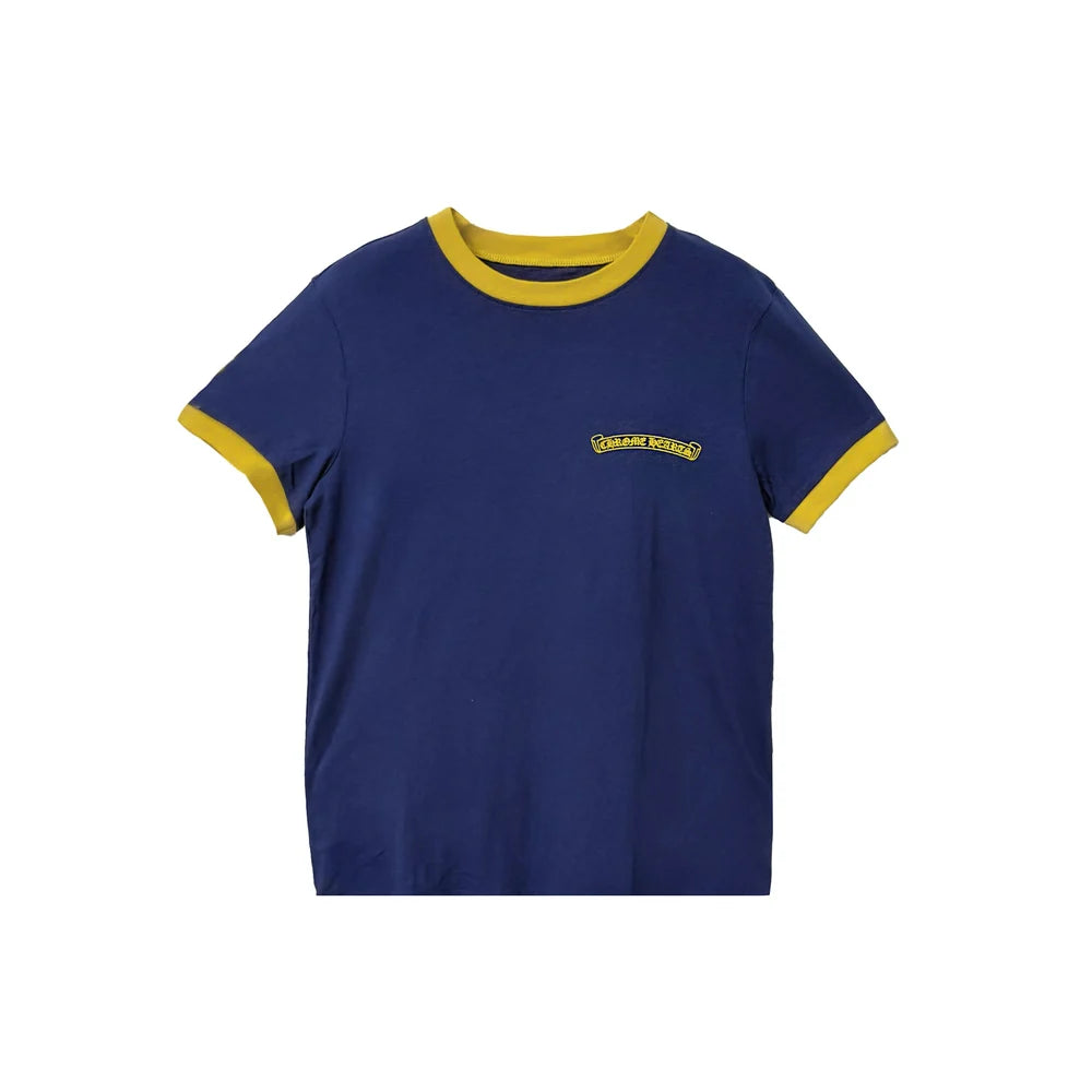 Roller Skates Horseshoe Short Sleeve Tee (Navy)
