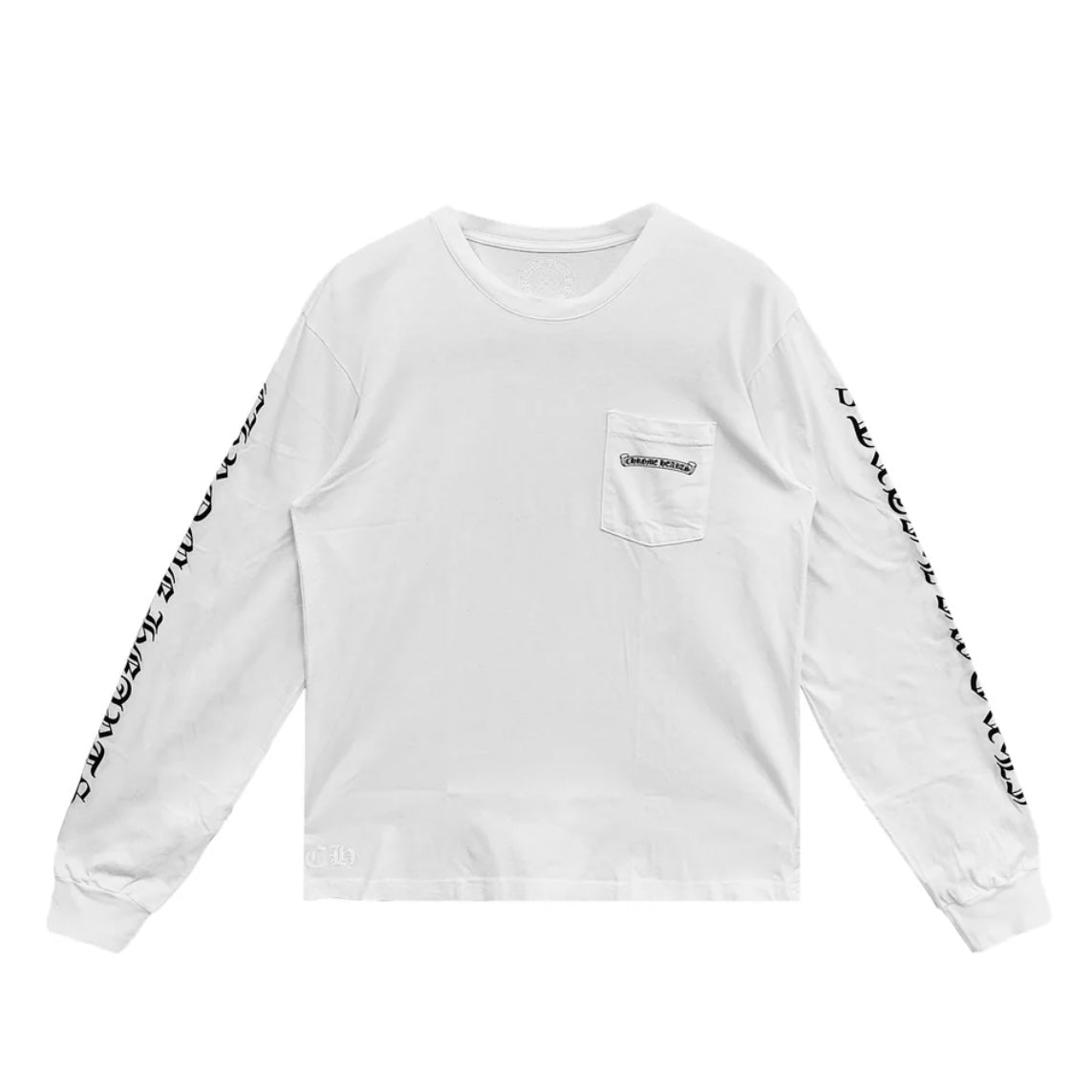 Scroll Logo T-Shirt L/S (White)