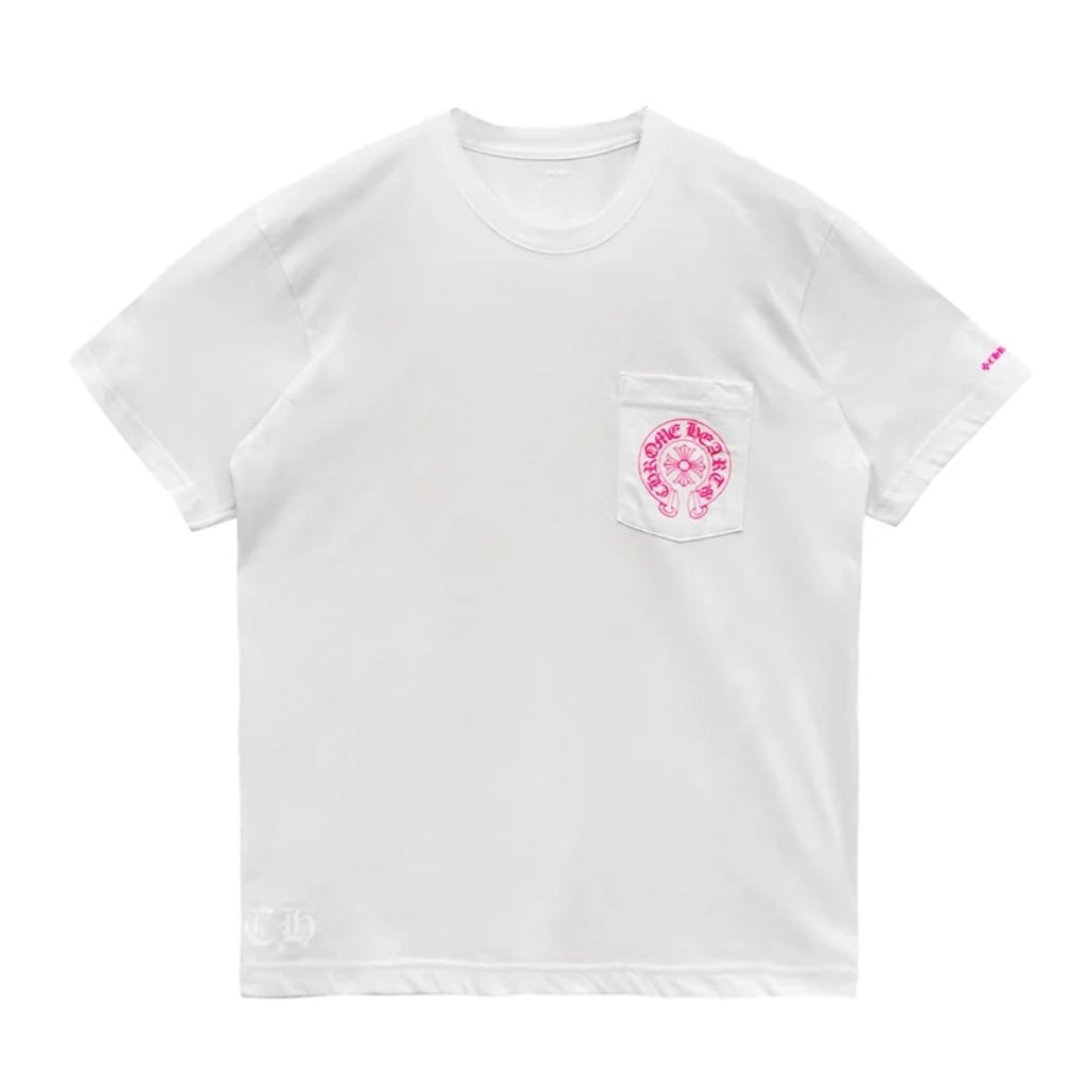 Classic Horseshoe Pink Logo T- Shirt