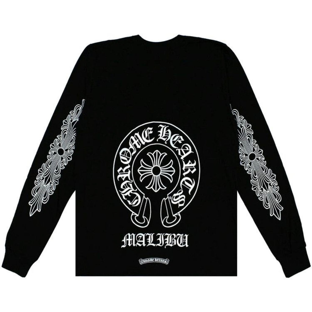 Malibu Horseshoe T-Shirt L/S (Black)