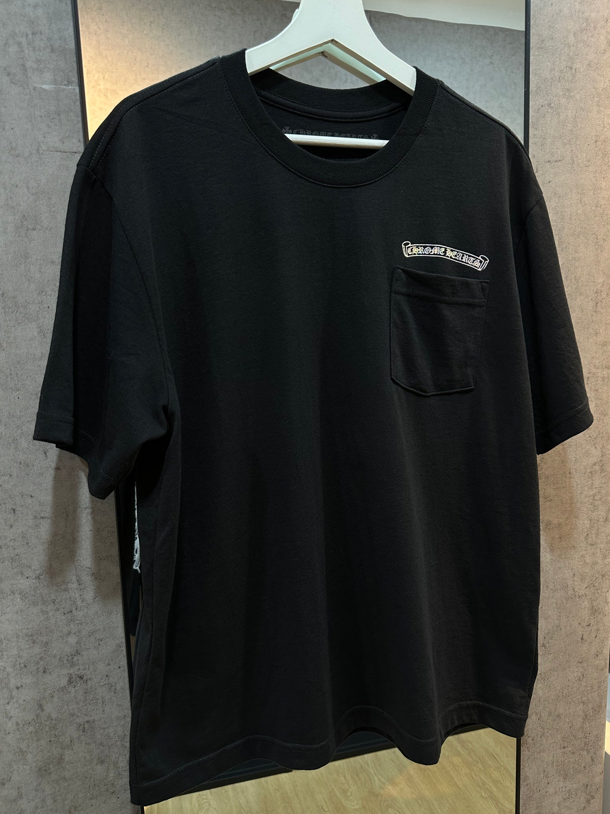 Metallic Scroll Logo T-Shirt