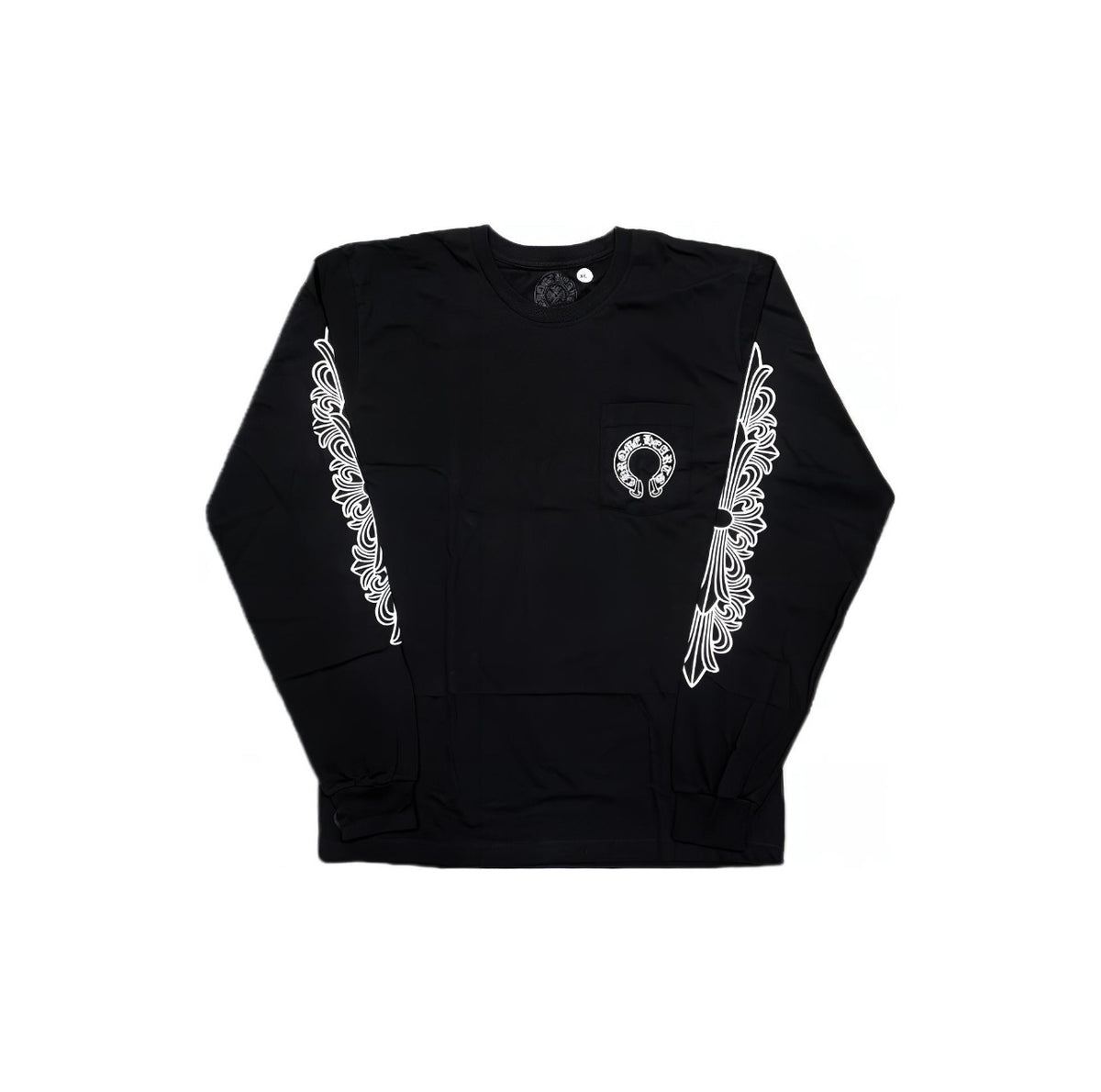 Classic Horseshoe T-Shirt L/S (Black)