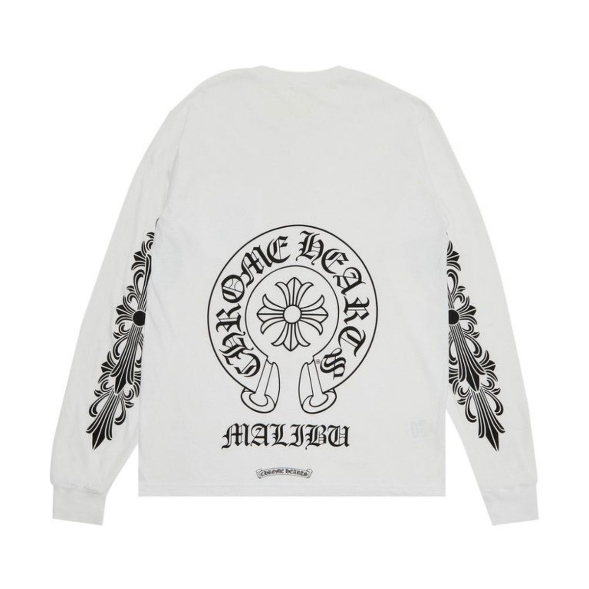 Malibu Horseshoe T-Shirt L/S (White)