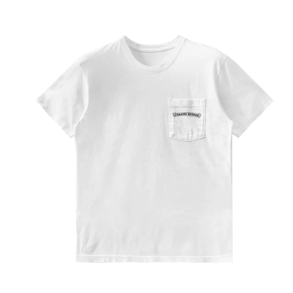 USA Script White Short Sleeve Tee