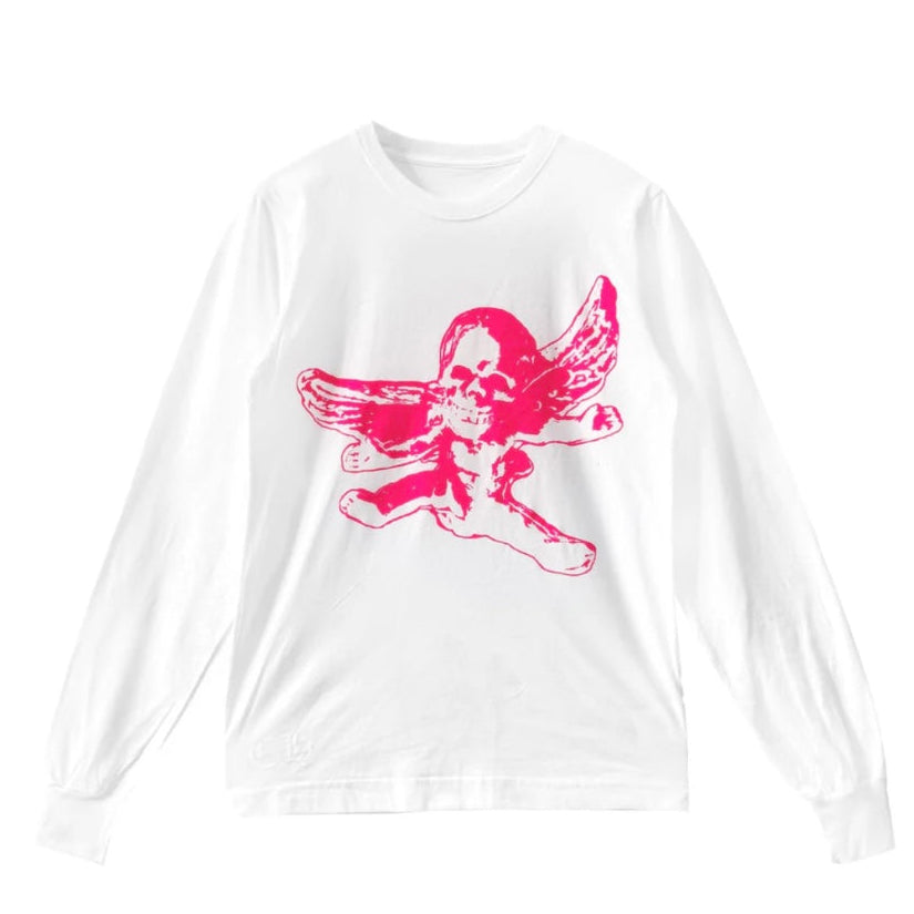 Chrome Hearts Foti Pink White Longsleeve
