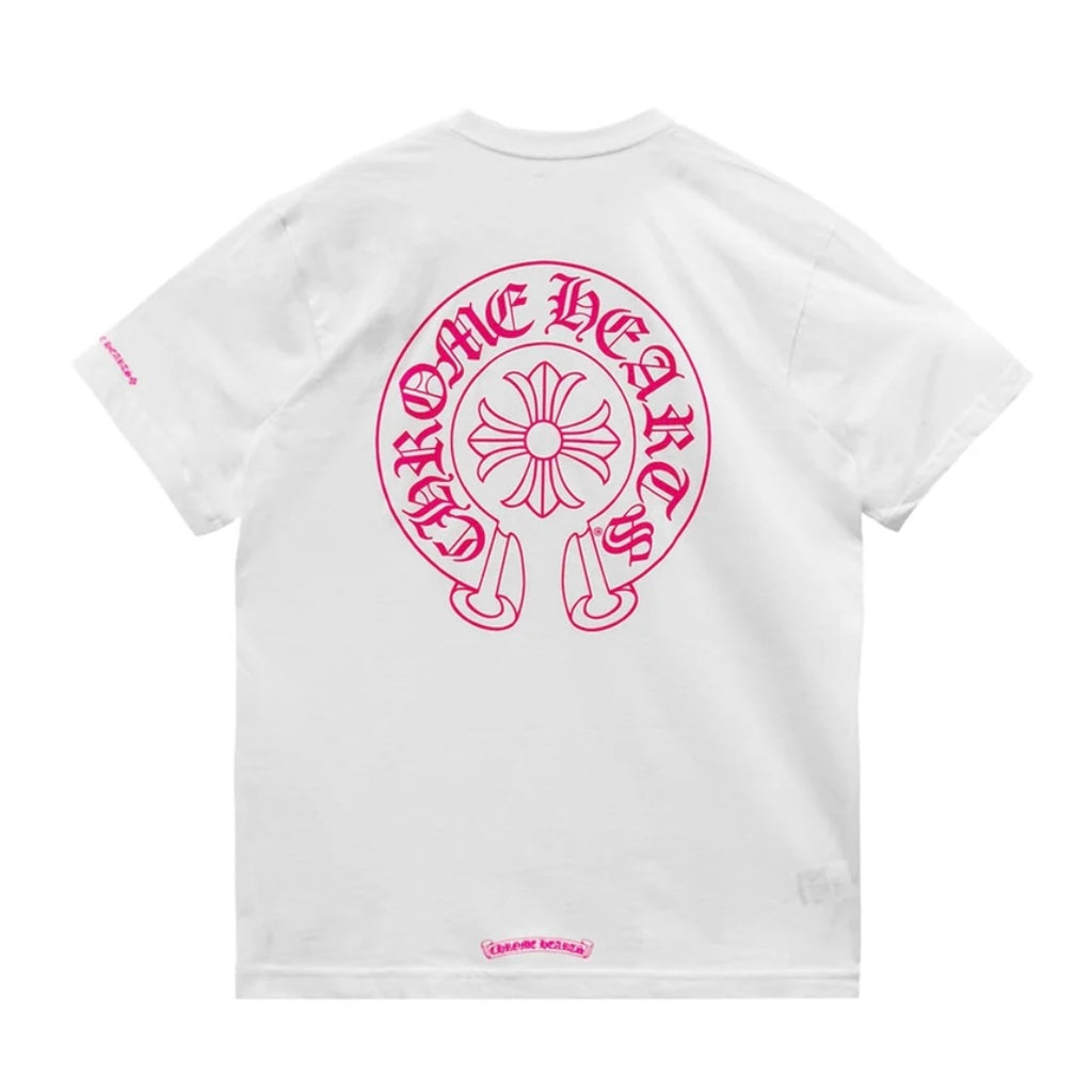 Classic Horseshoe Pink Logo T- Shirt