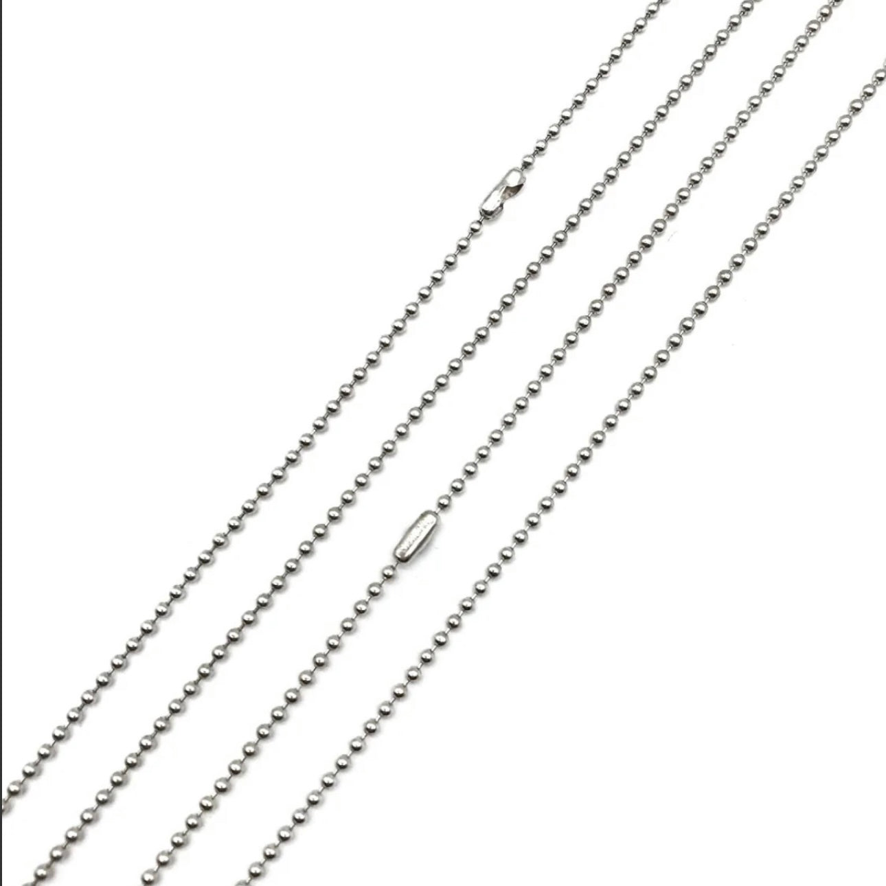 Silver Ball Chain