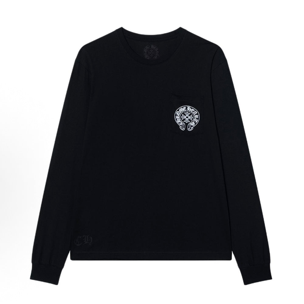 Hong Kong Horseshoe T-Shirt L/S (Black)