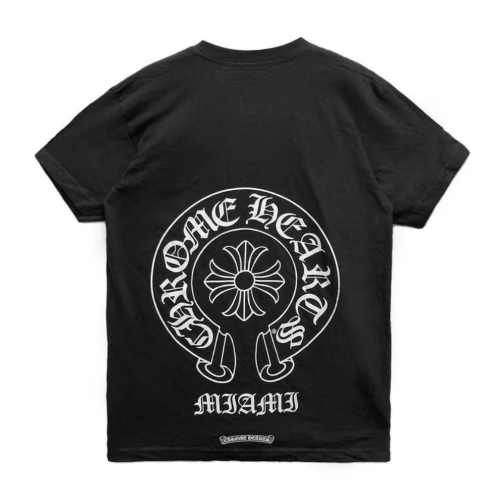 Classic Horseshoe Miami Exclusive T-Shirt (Black)