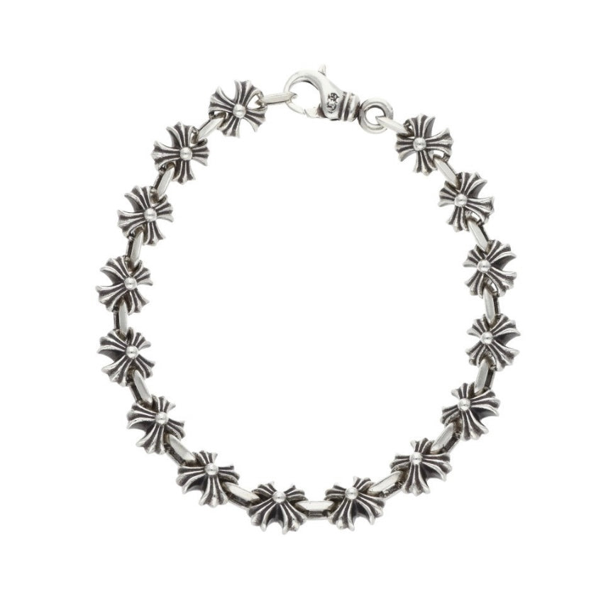 Silver X Link CH Plus Bracelet
