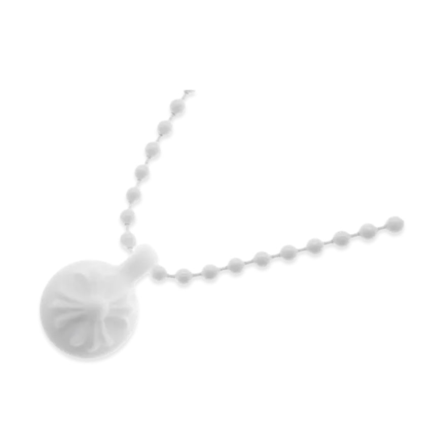 Rubber Crossball Silicon Necklace