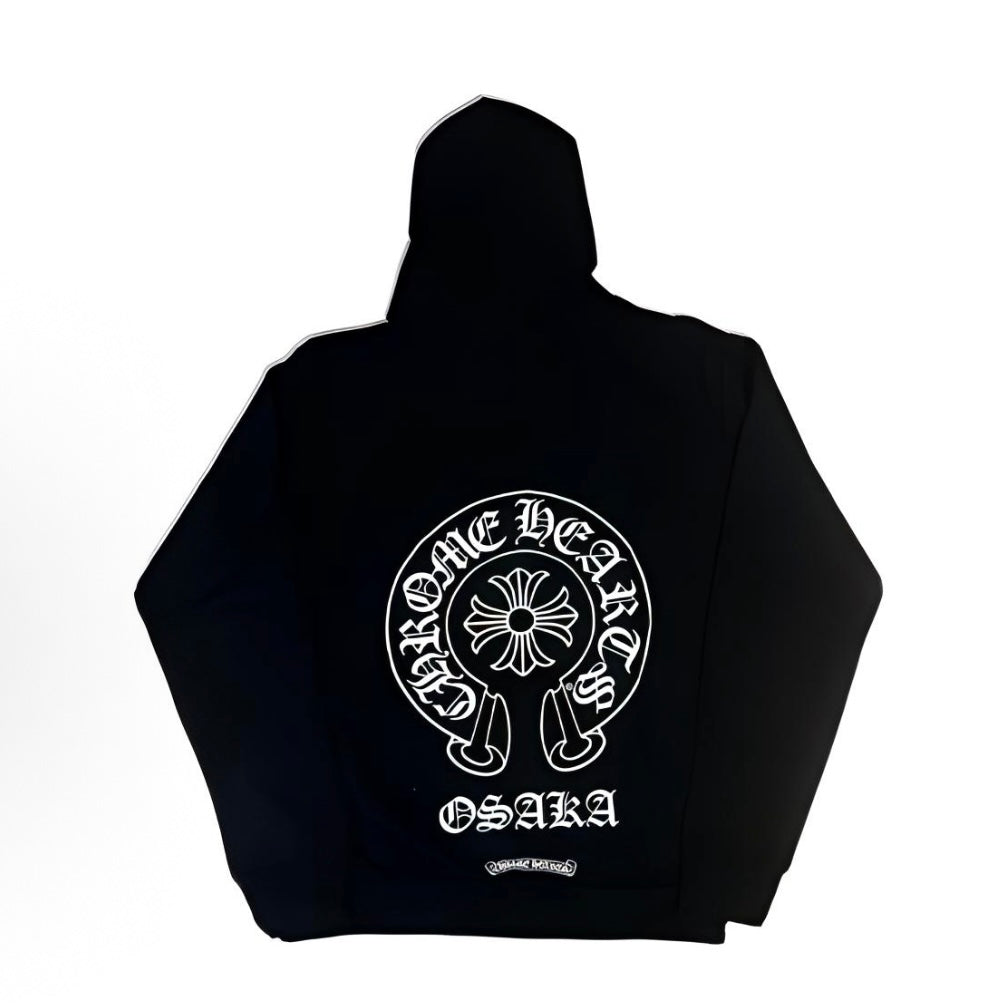 Classic Horseshoe Osaka Exclusive Zip Up Hoodie (Black)