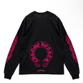 Pink Horseshoe T-Shirt L/S (Black)