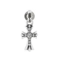 925 Silver Baby Fat Earring With Diamond