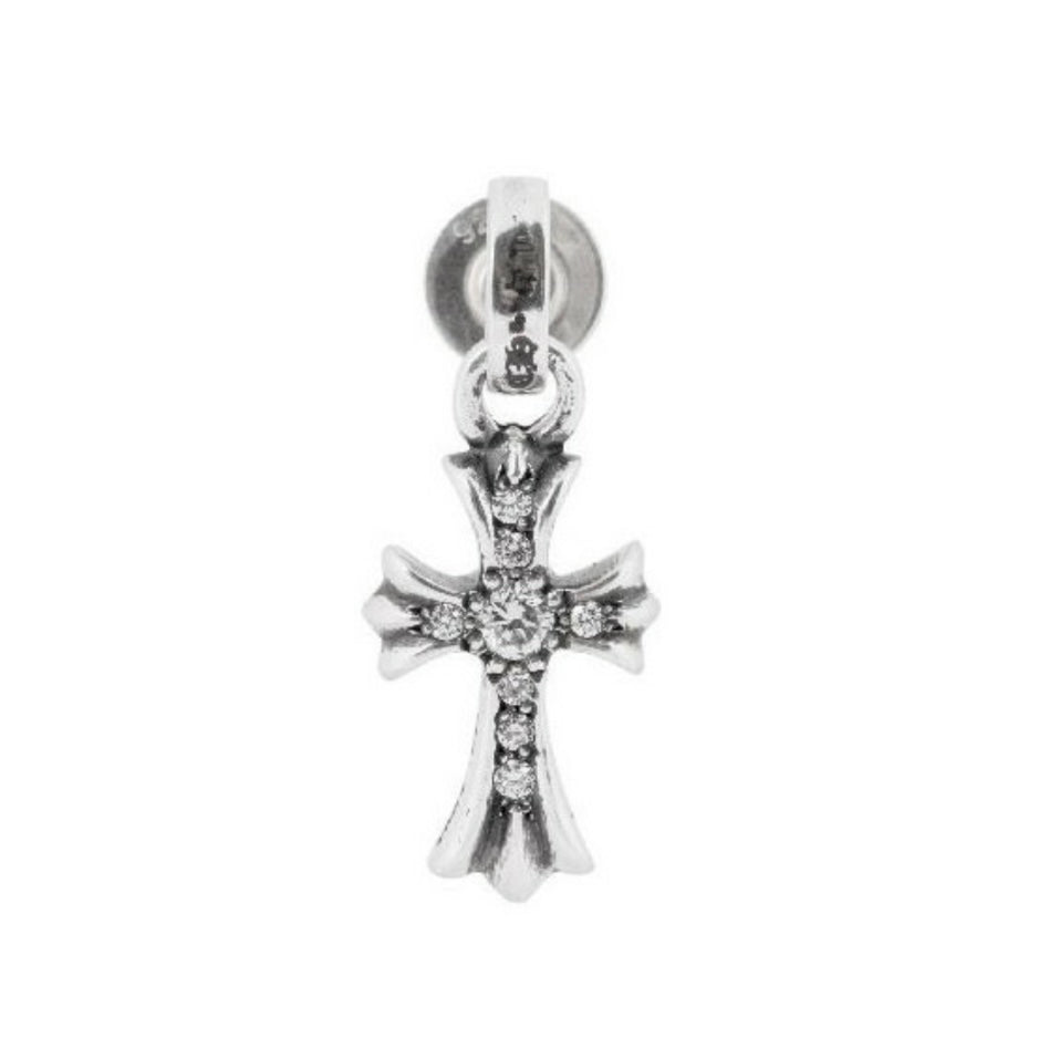 925 Silver Baby Fat Earring With Diamond