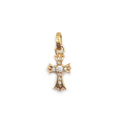 22k Yellow Gold Baby Fat With Diamonds