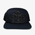3 Cross Trucker Hat (Fur)