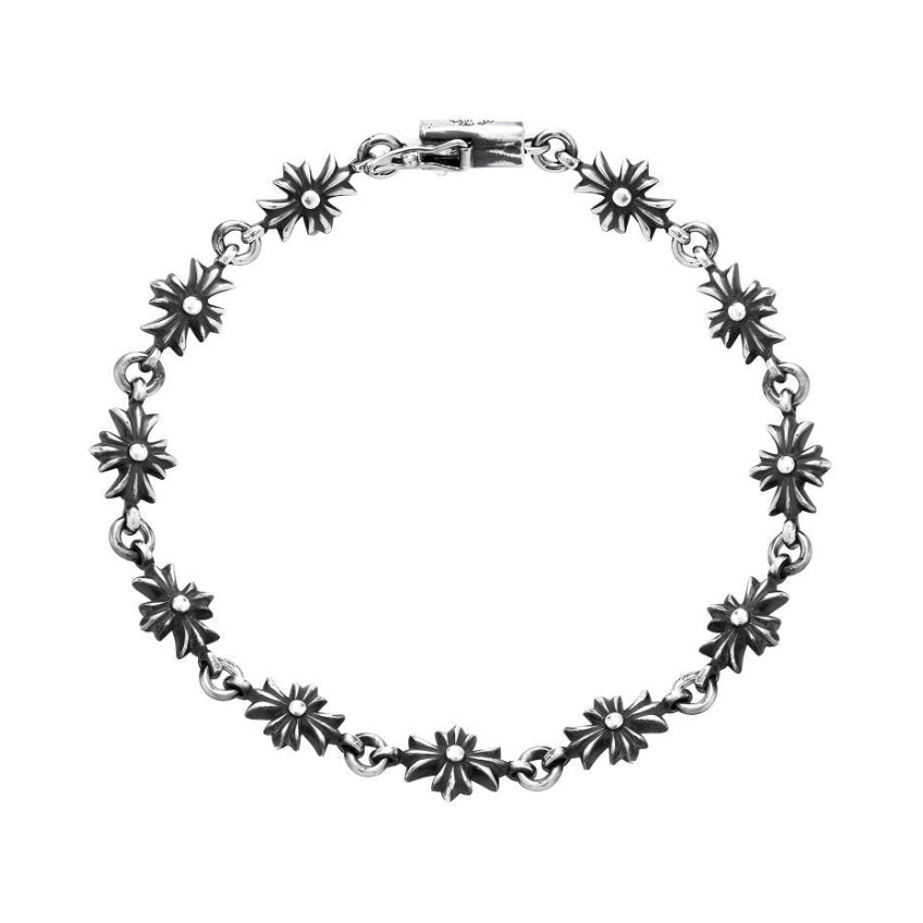 925 Silver Tiny E Bracelet