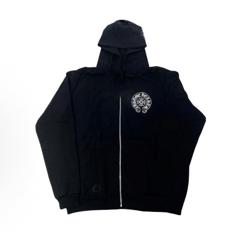 Classic Horseshoe Osaka Exclusive Zip Up Hoodie (Black)