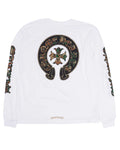 Camouflage Cemetery Cross T-Shirt L/S (White)