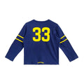 Roller Skates 33 Horseshoe Blue Long Sleeve Tee