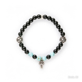 Bead Bracelet (Drop CH Cross)